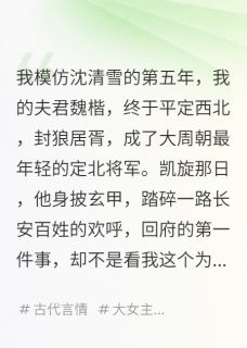 将军，你的白月光替身不干了