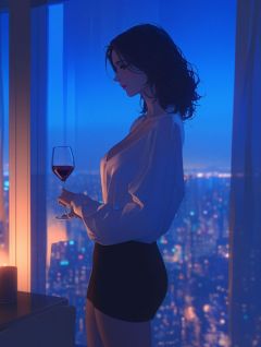 独临秋池照憔悴