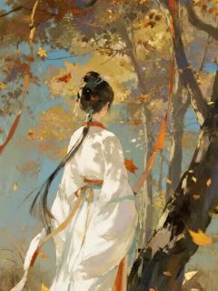 你是人间秋，我是阶前雪